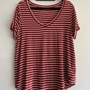 American Eagle Soft and Sexy Striped Tee!
